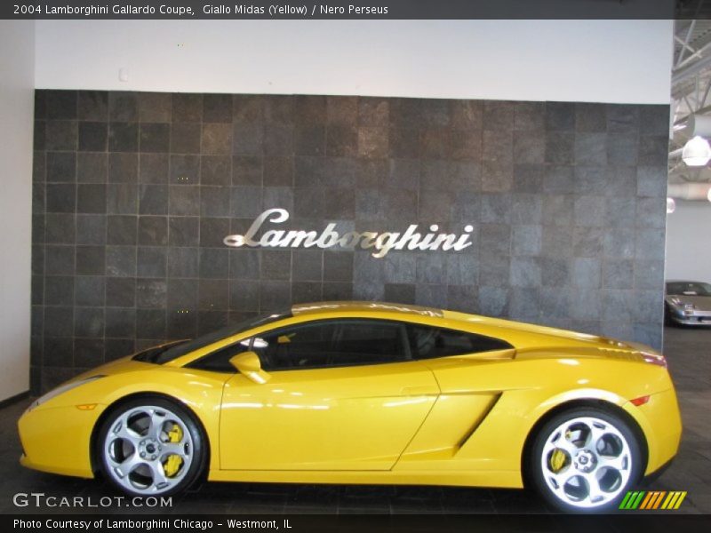 Giallo Midas (Yellow) / Nero Perseus 2004 Lamborghini Gallardo Coupe