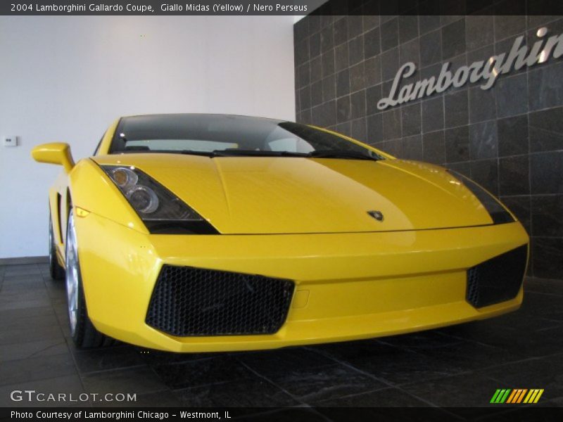 Giallo Midas (Yellow) / Nero Perseus 2004 Lamborghini Gallardo Coupe