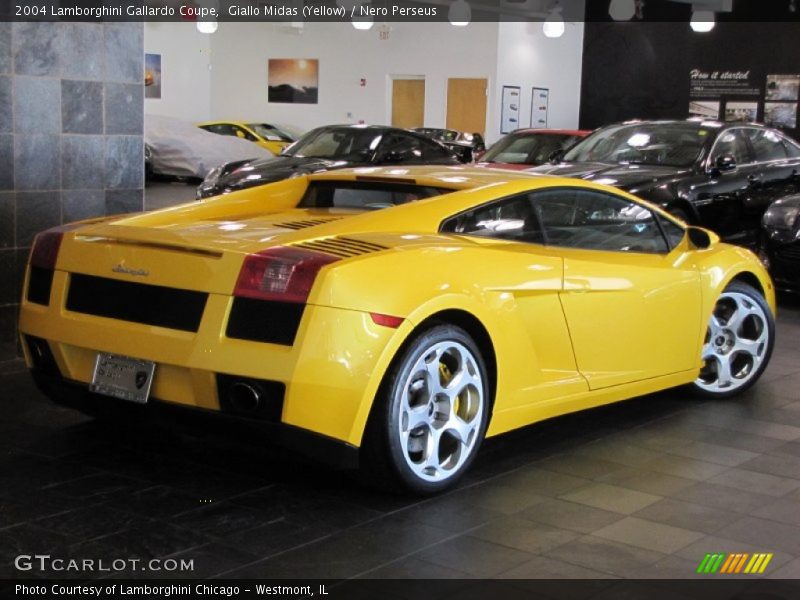 Giallo Midas (Yellow) / Nero Perseus 2004 Lamborghini Gallardo Coupe