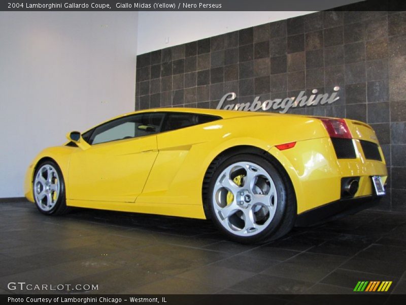 Giallo Midas (Yellow) / Nero Perseus 2004 Lamborghini Gallardo Coupe