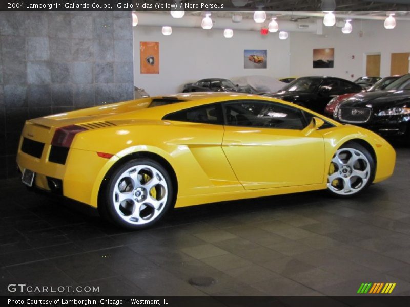 Giallo Midas (Yellow) / Nero Perseus 2004 Lamborghini Gallardo Coupe