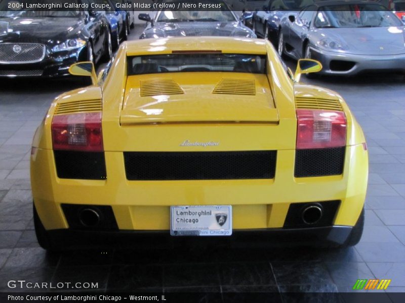 Giallo Midas (Yellow) / Nero Perseus 2004 Lamborghini Gallardo Coupe