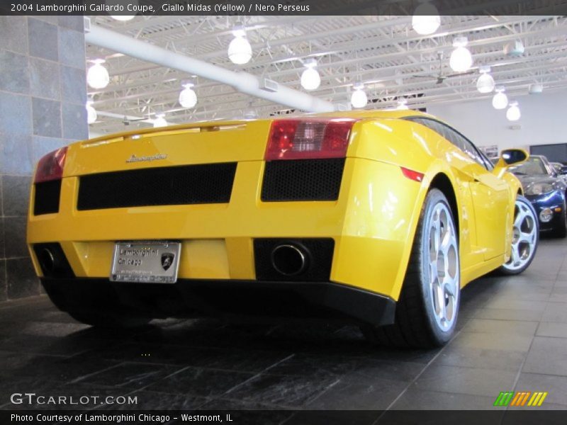 Giallo Midas (Yellow) / Nero Perseus 2004 Lamborghini Gallardo Coupe