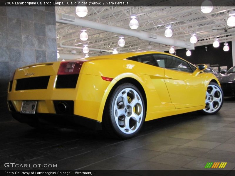 Giallo Midas (Yellow) / Nero Perseus 2004 Lamborghini Gallardo Coupe