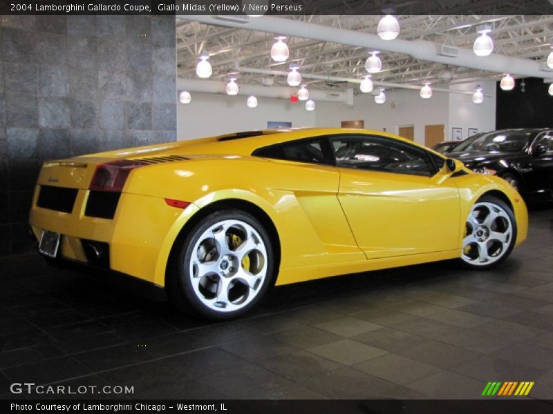 Giallo Midas (Yellow) / Nero Perseus 2004 Lamborghini Gallardo Coupe