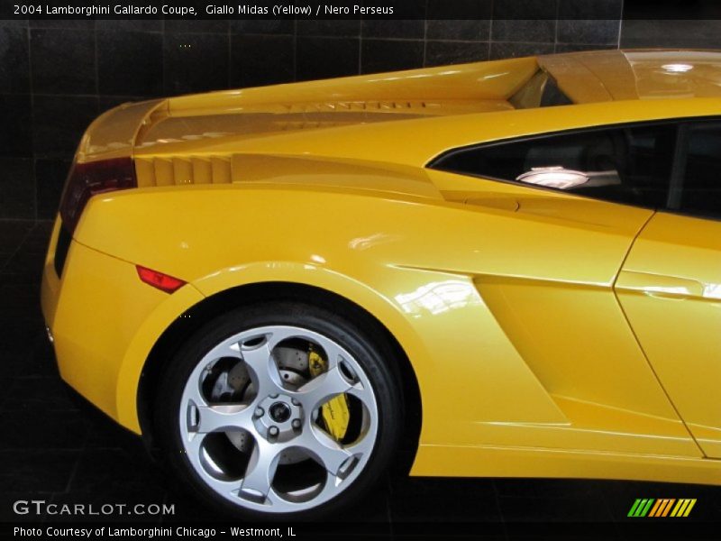 Giallo Midas (Yellow) / Nero Perseus 2004 Lamborghini Gallardo Coupe