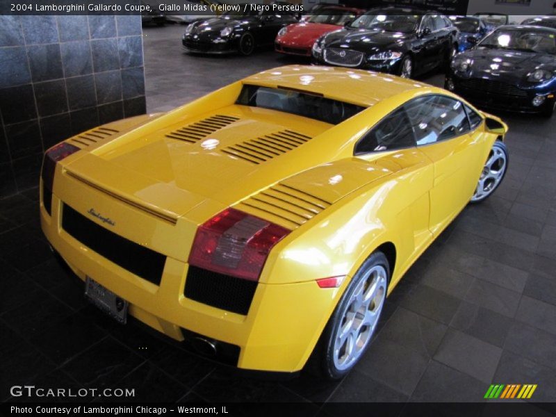 Giallo Midas (Yellow) / Nero Perseus 2004 Lamborghini Gallardo Coupe