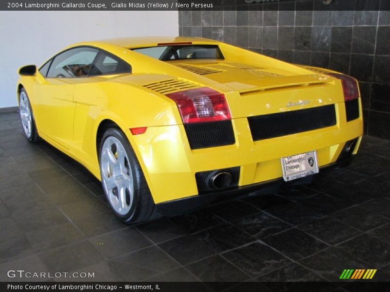 Giallo Midas (Yellow) / Nero Perseus 2004 Lamborghini Gallardo Coupe