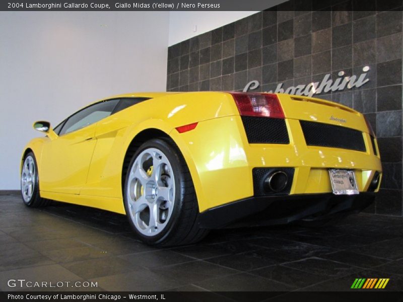 Giallo Midas (Yellow) / Nero Perseus 2004 Lamborghini Gallardo Coupe