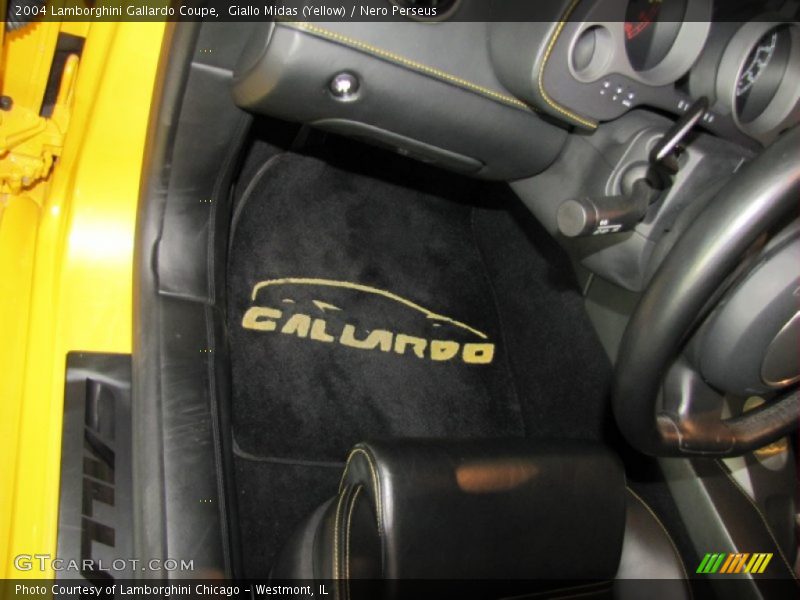 Giallo Midas (Yellow) / Nero Perseus 2004 Lamborghini Gallardo Coupe