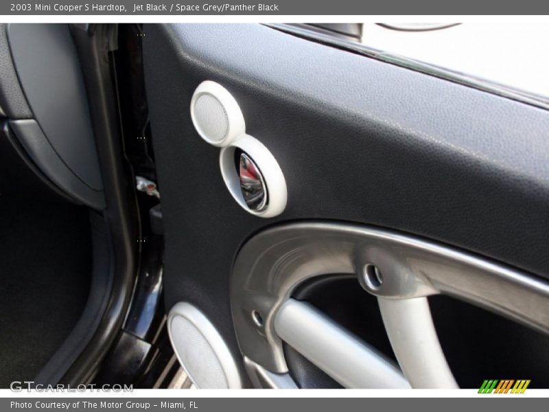 Jet Black / Space Grey/Panther Black 2003 Mini Cooper S Hardtop