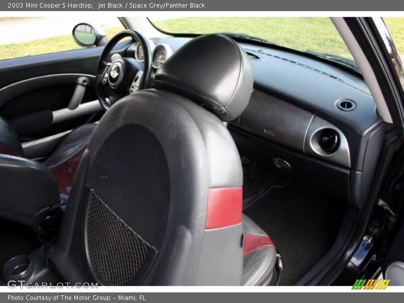 Jet Black / Space Grey/Panther Black 2003 Mini Cooper S Hardtop