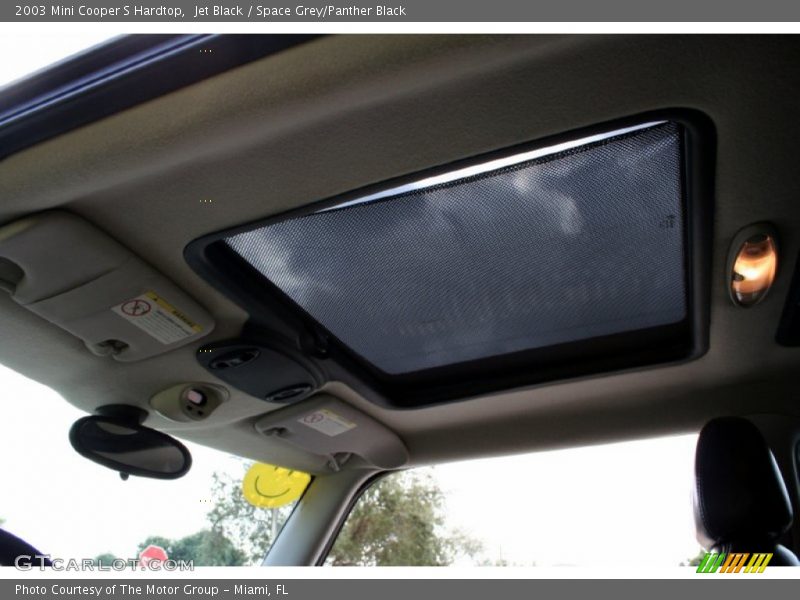 Jet Black / Space Grey/Panther Black 2003 Mini Cooper S Hardtop