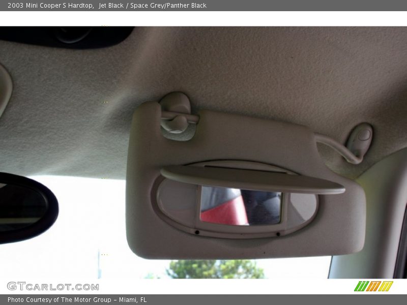 Jet Black / Space Grey/Panther Black 2003 Mini Cooper S Hardtop