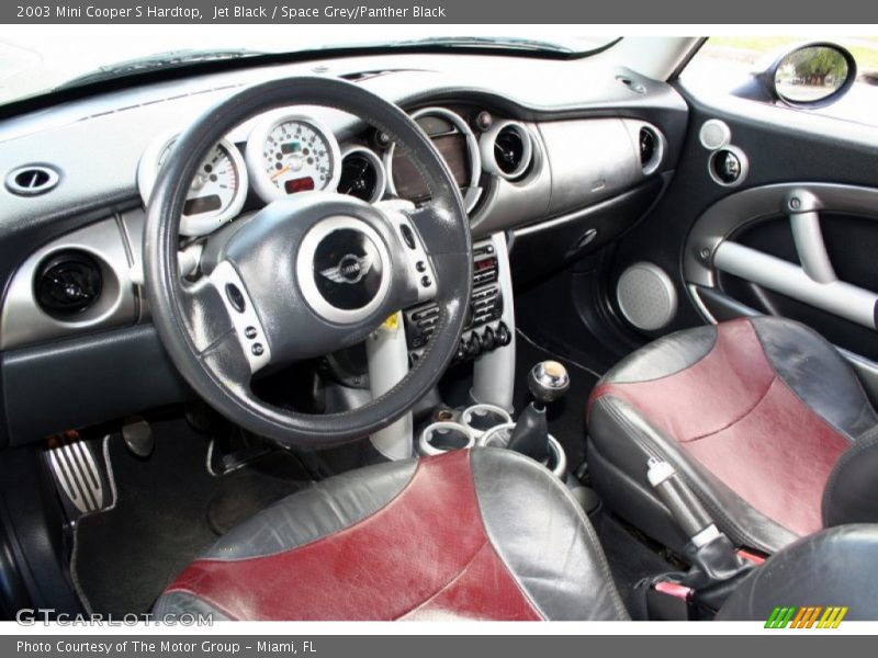 Jet Black / Space Grey/Panther Black 2003 Mini Cooper S Hardtop