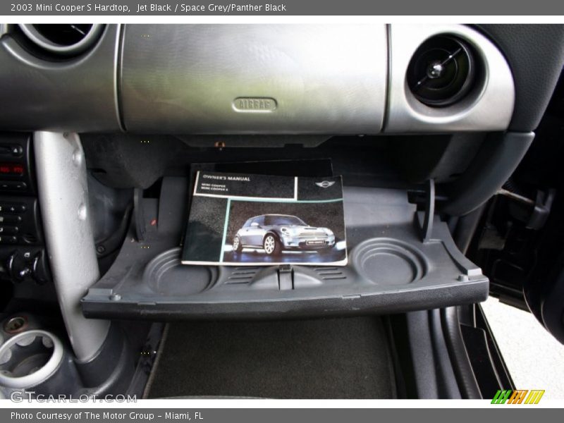 Jet Black / Space Grey/Panther Black 2003 Mini Cooper S Hardtop