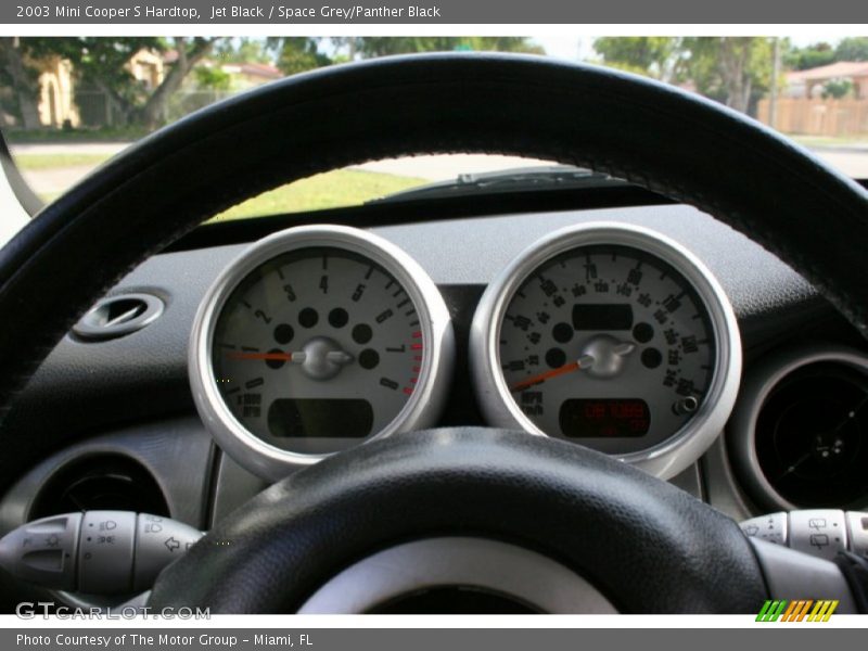 Jet Black / Space Grey/Panther Black 2003 Mini Cooper S Hardtop
