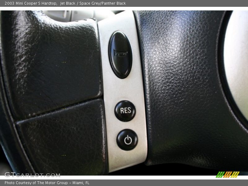 Jet Black / Space Grey/Panther Black 2003 Mini Cooper S Hardtop