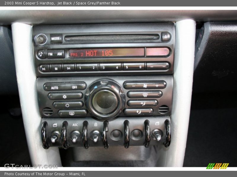 Jet Black / Space Grey/Panther Black 2003 Mini Cooper S Hardtop