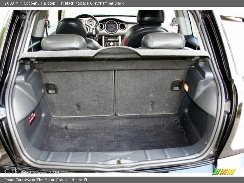 Jet Black / Space Grey/Panther Black 2003 Mini Cooper S Hardtop