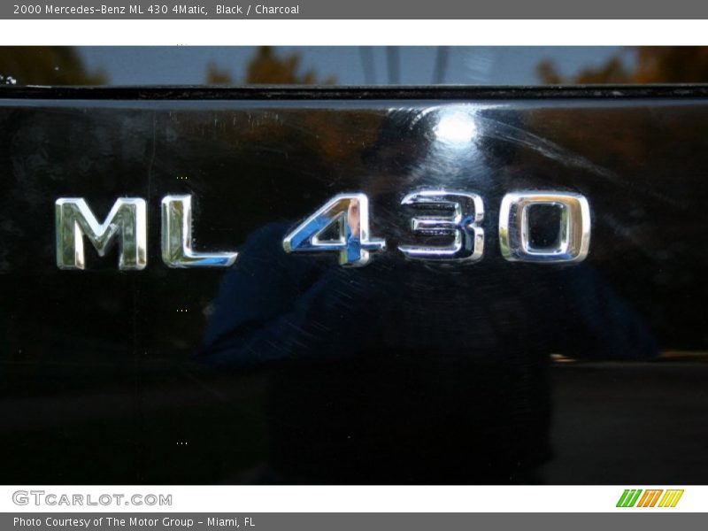 Black / Charcoal 2000 Mercedes-Benz ML 430 4Matic