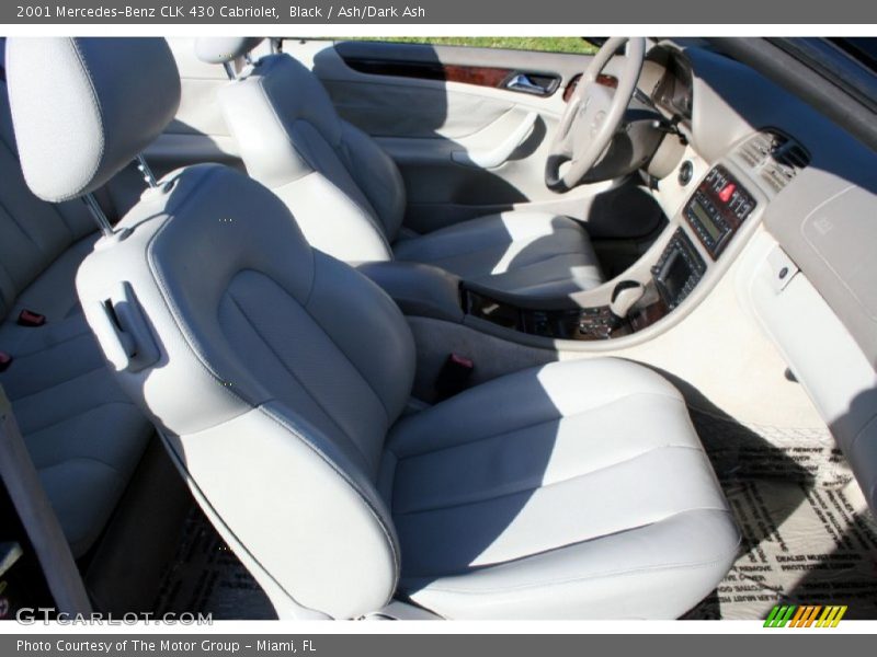 Black / Ash/Dark Ash 2001 Mercedes-Benz CLK 430 Cabriolet
