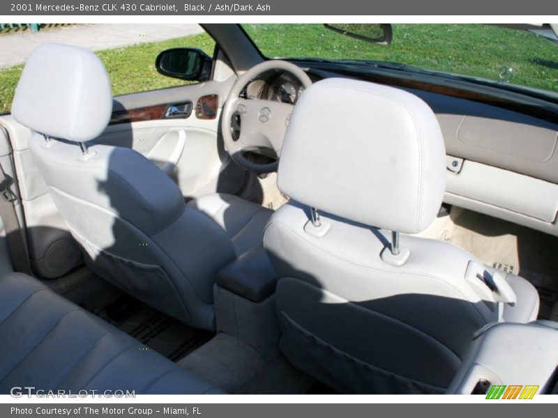 Black / Ash/Dark Ash 2001 Mercedes-Benz CLK 430 Cabriolet