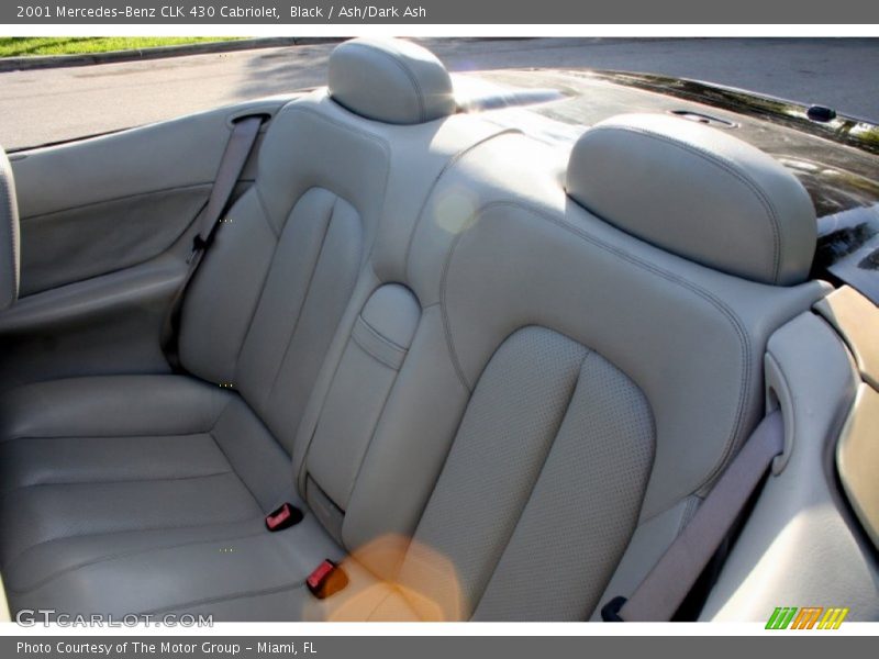Black / Ash/Dark Ash 2001 Mercedes-Benz CLK 430 Cabriolet