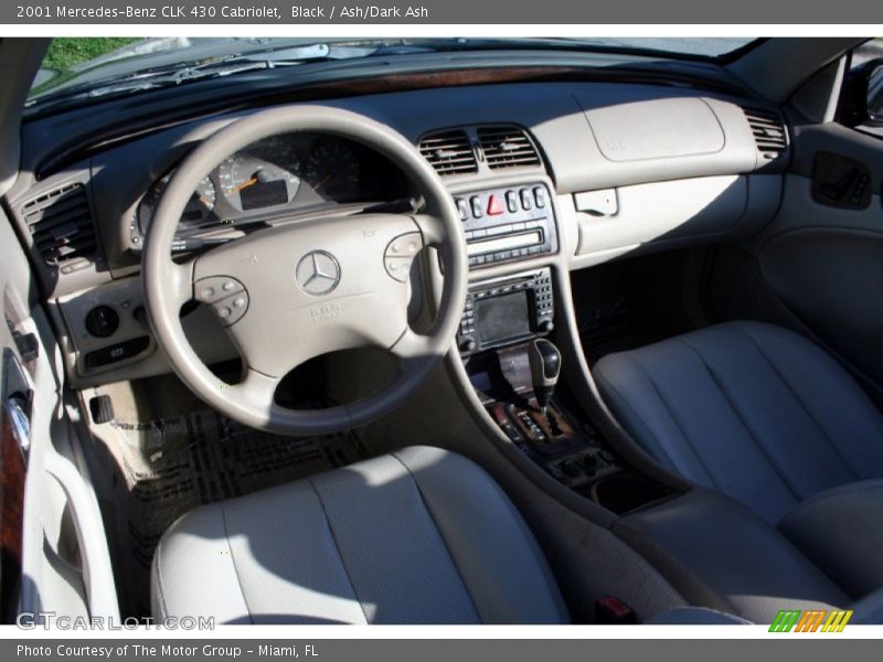 Black / Ash/Dark Ash 2001 Mercedes-Benz CLK 430 Cabriolet
