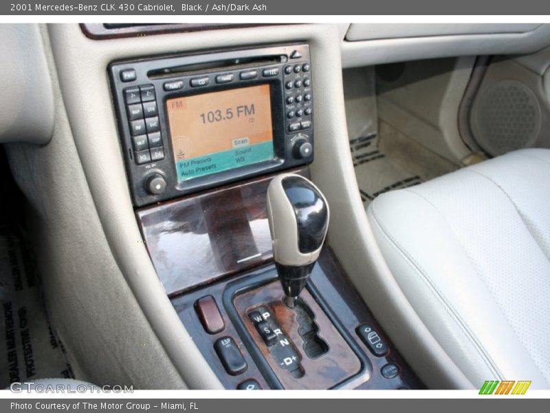 Black / Ash/Dark Ash 2001 Mercedes-Benz CLK 430 Cabriolet