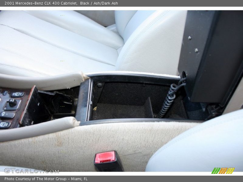 Black / Ash/Dark Ash 2001 Mercedes-Benz CLK 430 Cabriolet