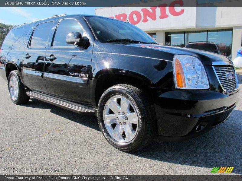 Onyx Black / Ebony 2008 GMC Yukon XL SLT
