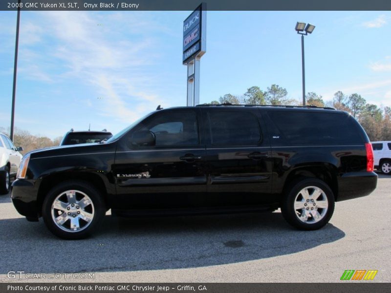 Onyx Black / Ebony 2008 GMC Yukon XL SLT