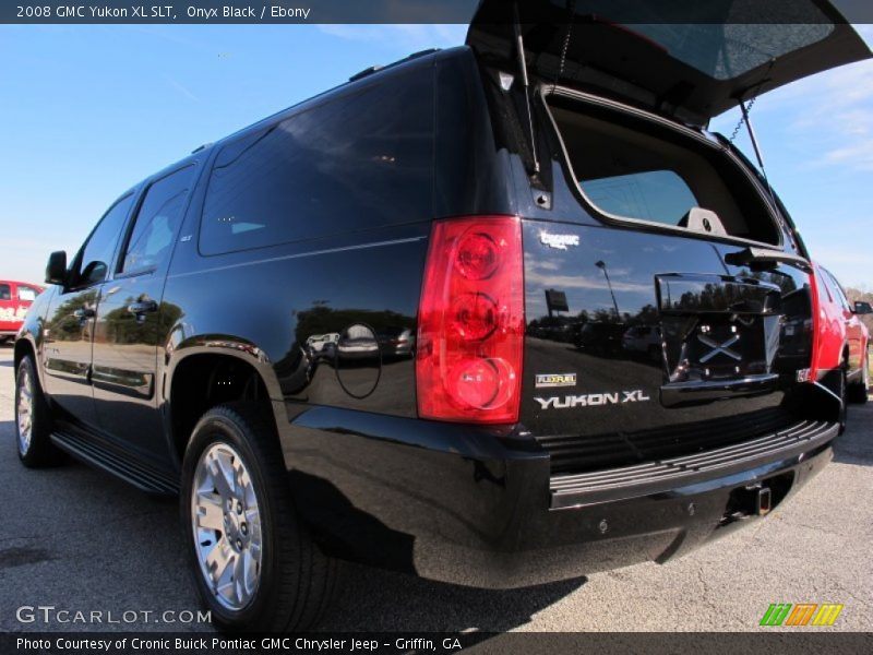 Onyx Black / Ebony 2008 GMC Yukon XL SLT
