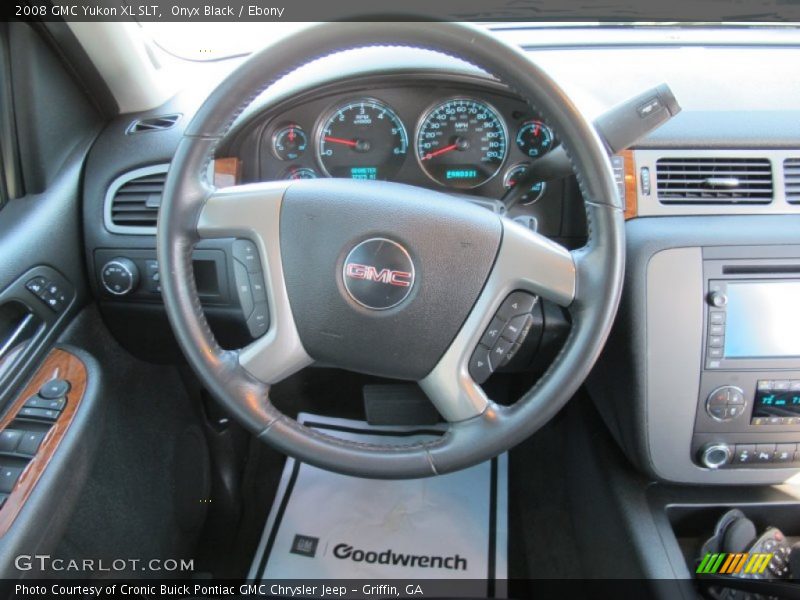 Onyx Black / Ebony 2008 GMC Yukon XL SLT