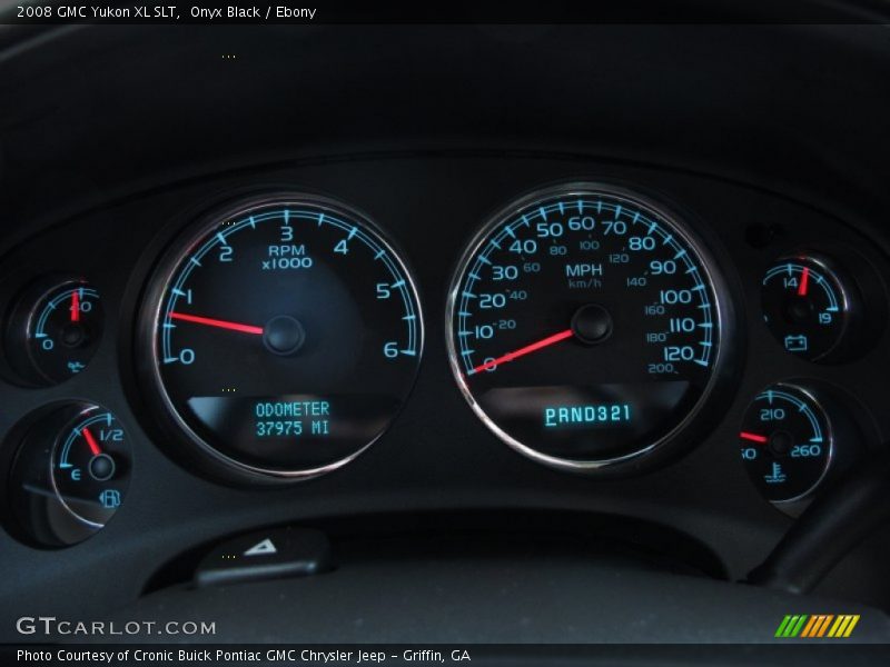Onyx Black / Ebony 2008 GMC Yukon XL SLT