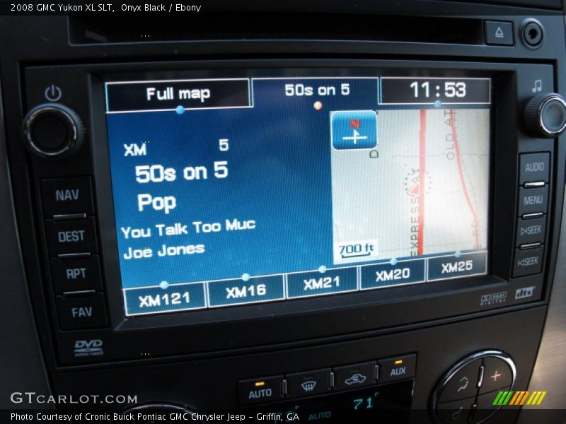 Onyx Black / Ebony 2008 GMC Yukon XL SLT