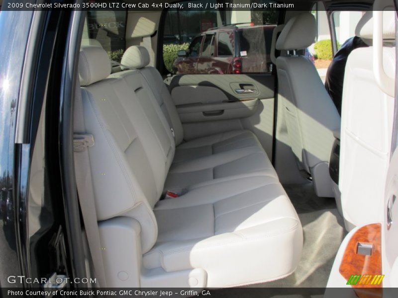 Black / Light Titanium/Dark Titanium 2009 Chevrolet Silverado 3500HD LTZ Crew Cab 4x4 Dually