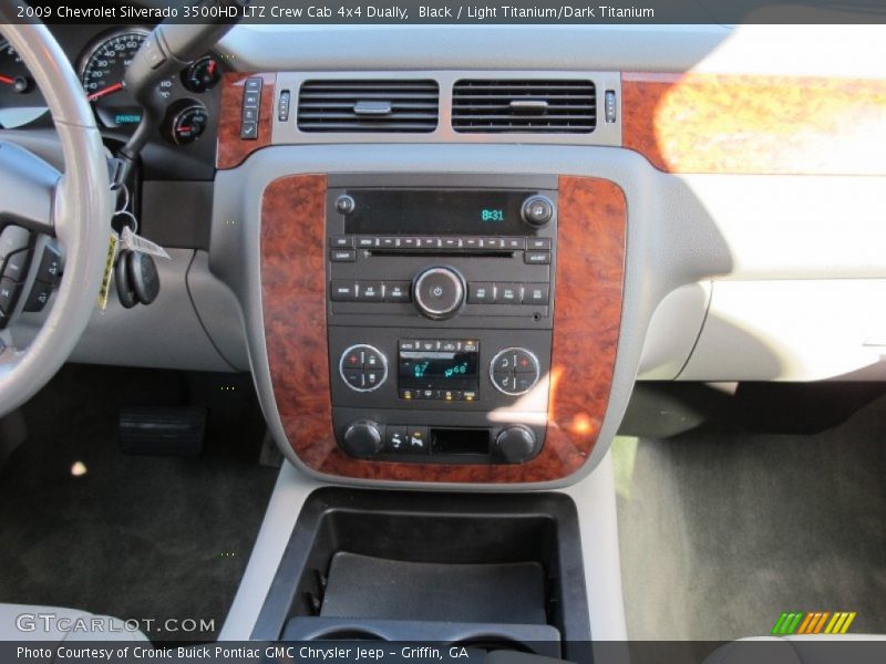 Black / Light Titanium/Dark Titanium 2009 Chevrolet Silverado 3500HD LTZ Crew Cab 4x4 Dually