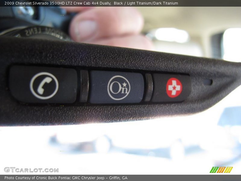 Black / Light Titanium/Dark Titanium 2009 Chevrolet Silverado 3500HD LTZ Crew Cab 4x4 Dually
