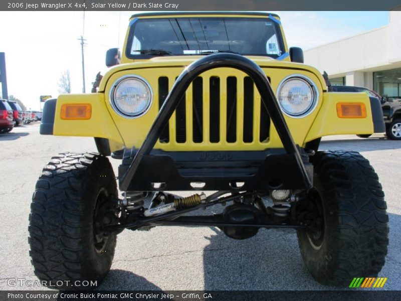 Solar Yellow / Dark Slate Gray 2006 Jeep Wrangler X 4x4