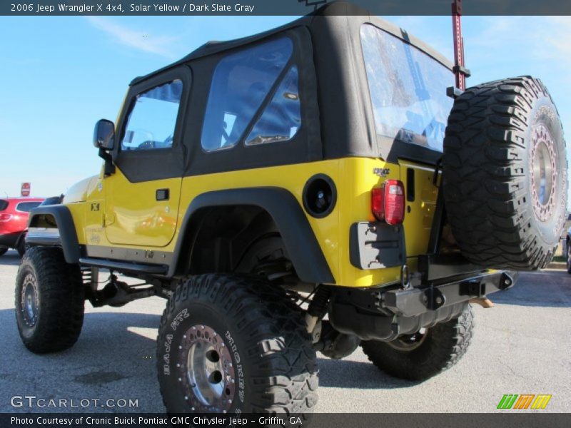 Solar Yellow / Dark Slate Gray 2006 Jeep Wrangler X 4x4