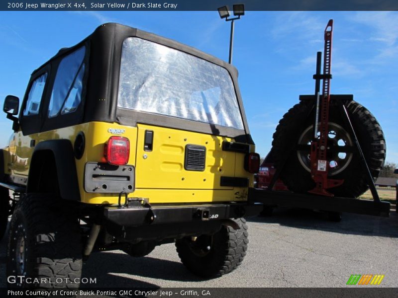 Solar Yellow / Dark Slate Gray 2006 Jeep Wrangler X 4x4