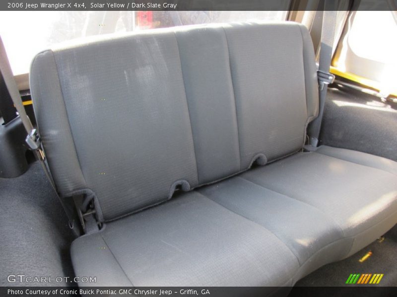 Solar Yellow / Dark Slate Gray 2006 Jeep Wrangler X 4x4
