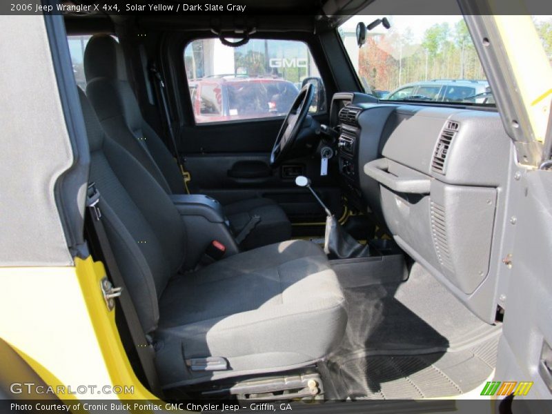 Solar Yellow / Dark Slate Gray 2006 Jeep Wrangler X 4x4