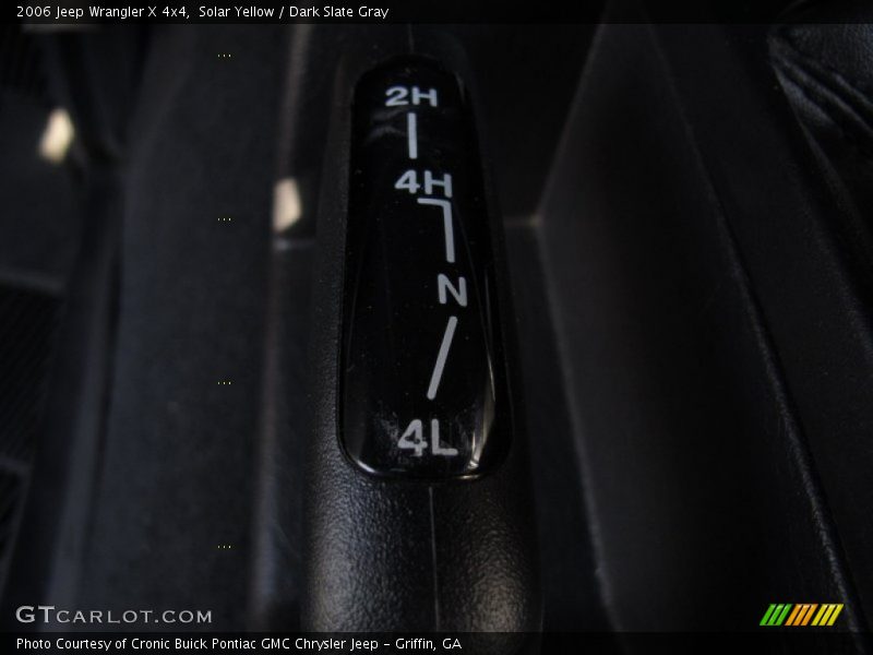 Solar Yellow / Dark Slate Gray 2006 Jeep Wrangler X 4x4