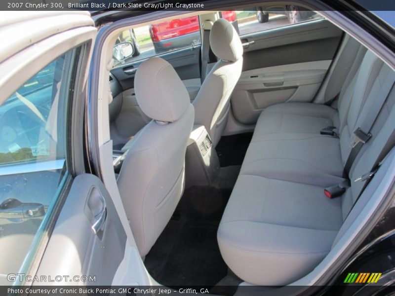 Brilliant Black / Dark Slate Gray/Light Graystone 2007 Chrysler 300