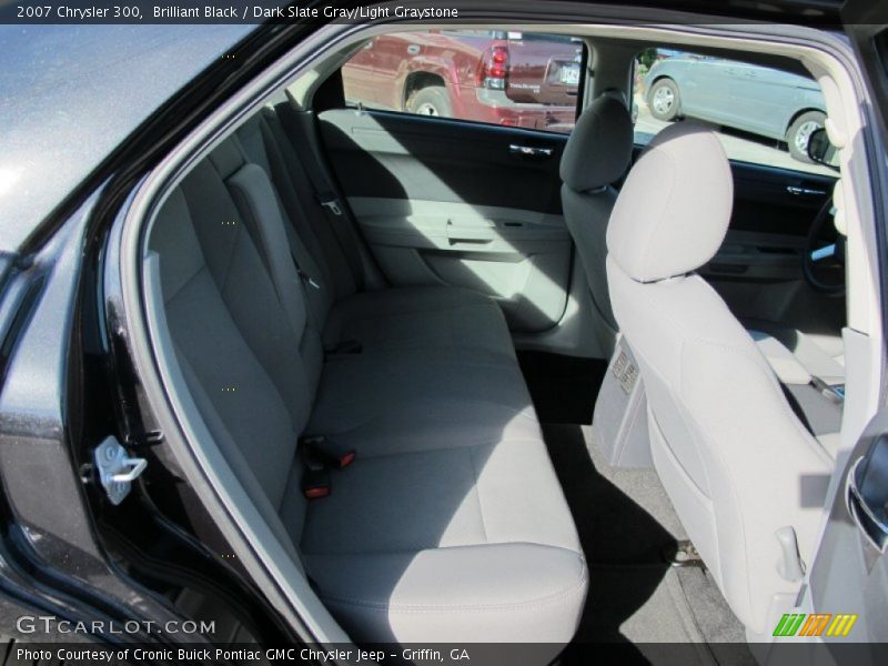 Brilliant Black / Dark Slate Gray/Light Graystone 2007 Chrysler 300