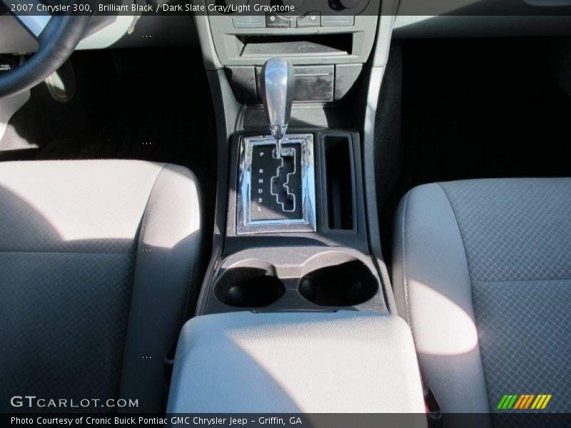 Brilliant Black / Dark Slate Gray/Light Graystone 2007 Chrysler 300