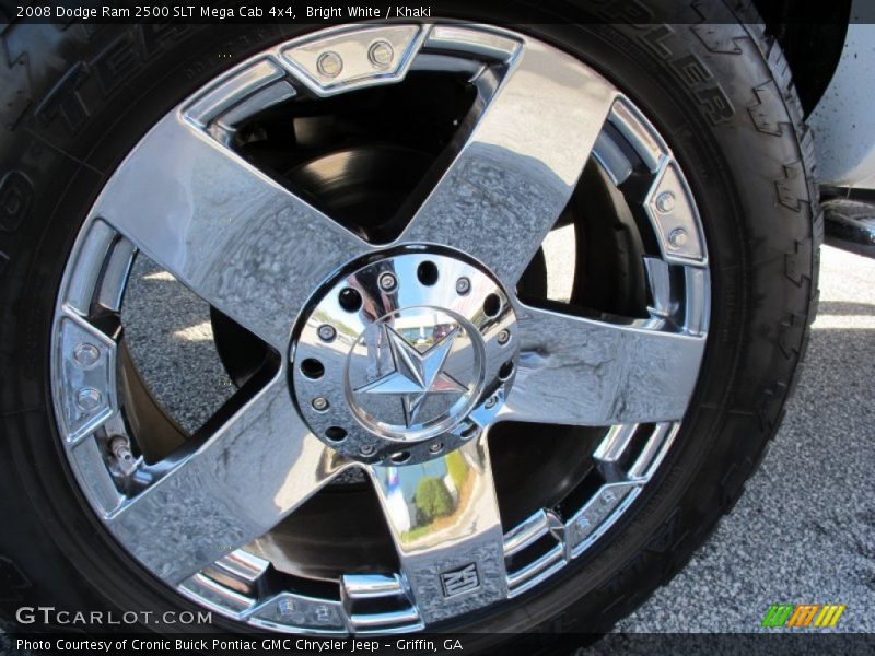 Custom Wheels of 2008 Ram 2500 SLT Mega Cab 4x4